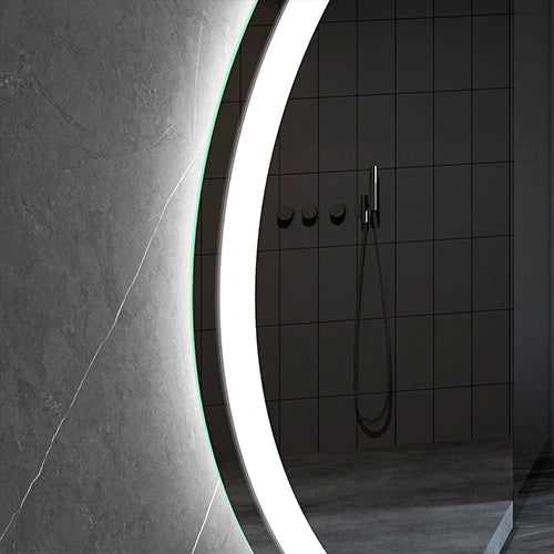 RONDO | Spegel med LED-belysning, värme med imskyddsfunktion  | Ø100cm