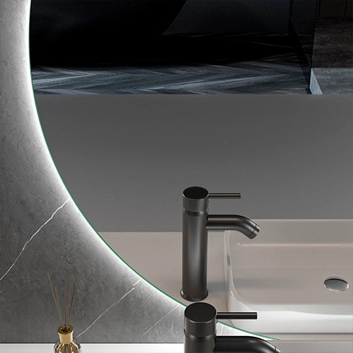 PORTO Medium | Spegel med LED-belysning, värme med imskyddsfunktion  | 80x100cm