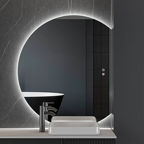 PORTO Small | Spegel med LED-belysning, värme med imskyddsfunktion  | 60x70cm