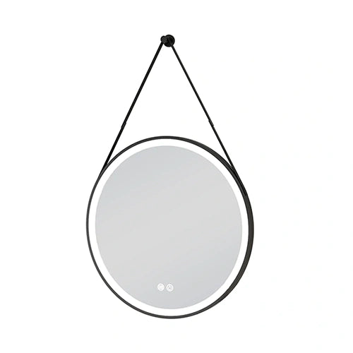 VALLETTA Small | Spegel med LED-belysning, värme med imskyddsfunktion | Ø60cm