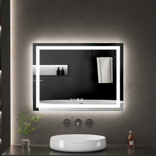 CELESTA | Spegel med LED-belysning, värme med imskyddsfunktion | 60x80cm