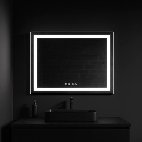 CELESTA | Spegel med LED-belysning, värme med imskyddsfunktion | 60x80cm